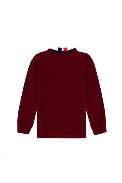 U.S. Polo Assn. Суитчър с червена червена поло яка за момче 50289140 -Vr014