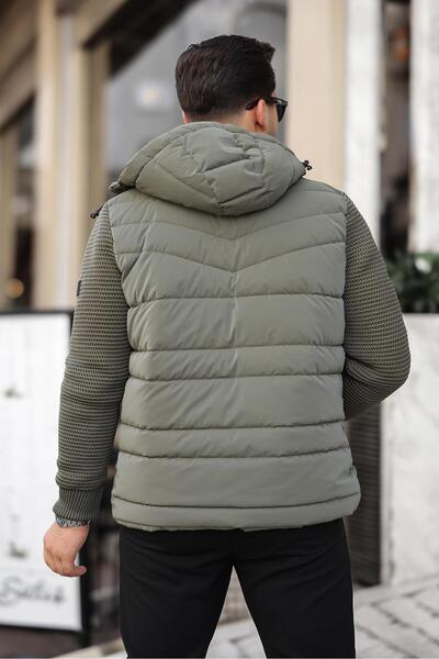 Delpino Ανδρικό Πλεκτό Παλτό - Σχέδιο Μανίκι