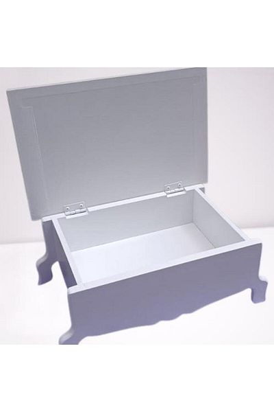 BENGİ TİCARET Hobby Erc Model 90402 - Stylish Elegant Wooden White Mdf Handmade