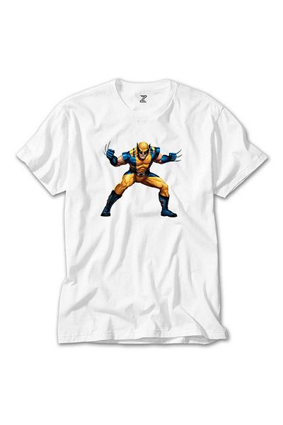 CrowsGate Wolverine Portrait White T-Shirt