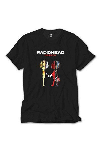 Generic Brand Radiohead Cel mai bun tricou negru