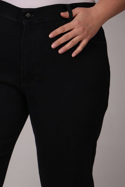 Eslina 9183 Large Size Skinny Long Leg Jeans - Anthracite