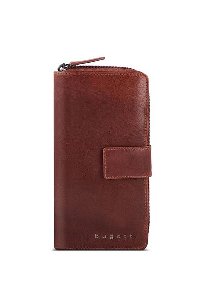BUGATTI Valencia Geldbörse RFID Schutz Leder 10 cm