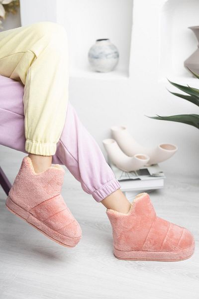 Nmoda Γυναικείες παντόφλες - μπότες και παπούτσια για το σπίτι, χοντρή ελαφριά σόλα