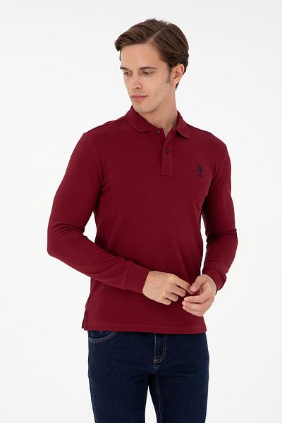 U.S. Polo Assn. Men's Burgundy Basic Sweatshirt 50289060 -Vr014