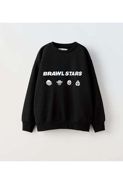 SeaBubbles Детски суитшърт Brawl Stars