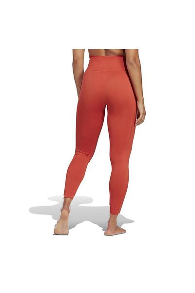 adidas Women Tight Fit High Rise 7/8 Style Training Leggings, Red