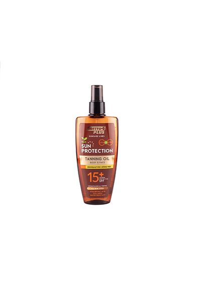 Softto Plus 15 Spf Bronzing Sun Oil Face and Body 200ml