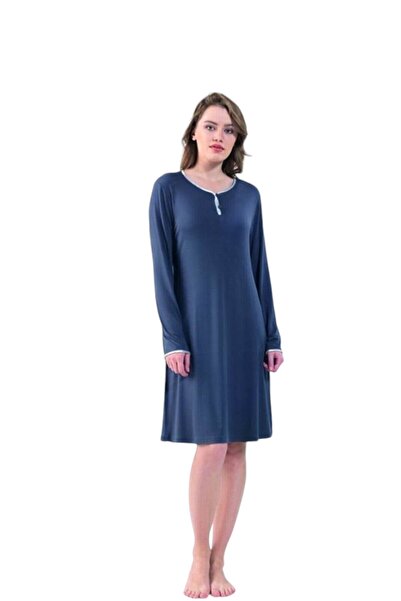 Blackspade Kadın Gecelik - 6557 - Antrasit