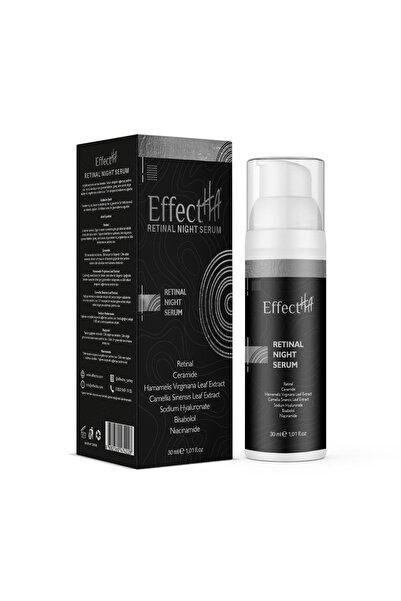 EffectHA Retinal Night Serum Tüm Ciltler Için Yaşlanma Karşıtı Kapsüllenmiş Retinal Gece Bakım Serumu