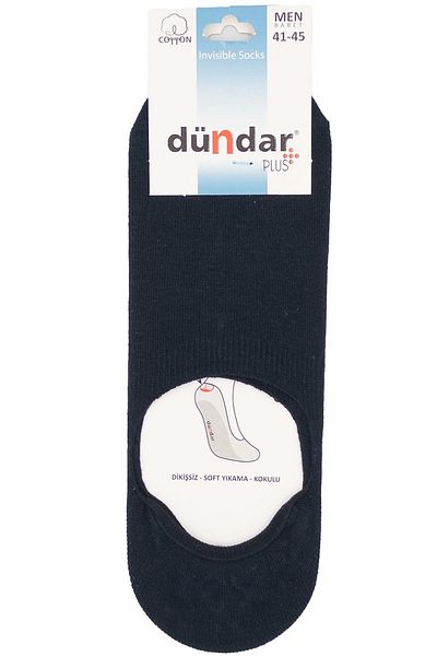 Dündar Çorap МЪЖКИ ТЪНКИ БАЛЕРИНКИ, БЕЗШЕВНИ, ТЪМНОСИН, 6 ЧАСТНИ, 8207