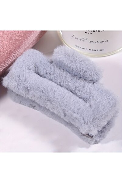 alhifa Γκρι βελούδινη αγκράφα 9 εκ