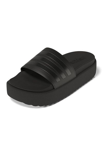 adidas Papuci negri pentru femei Hq6179-adilette Platform