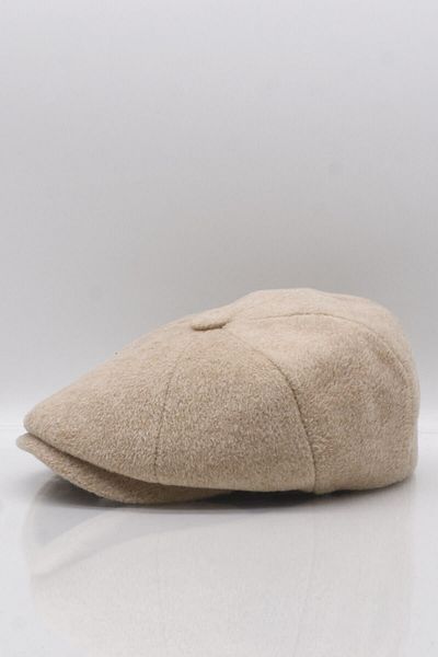 Külah Women's Pastel Beige Cap Hat