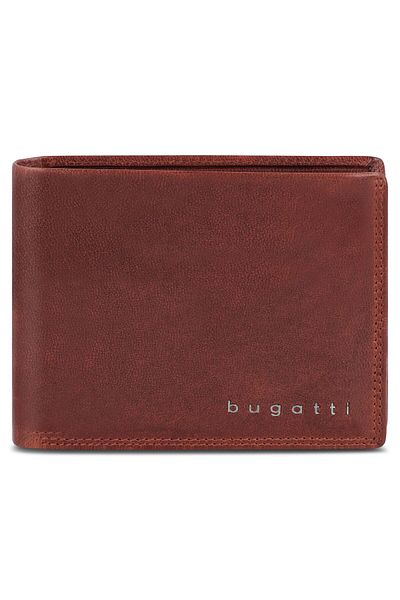 BUGATTI Valencia Geldbörse RFID Schutz Leder 12 cm