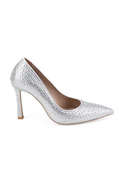 Desa Mirana Silver Women's Classic Leather Shoes