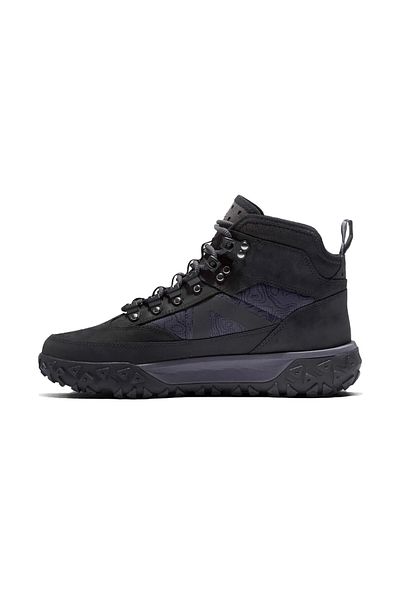 Timberland Greenstrde Motion 6 Md Laceup W - Men's Black Outdoor Boots Tb1A5Xrg0151