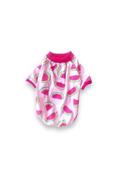 Luli Pet Watermelon Patterned Dog T-Shirt