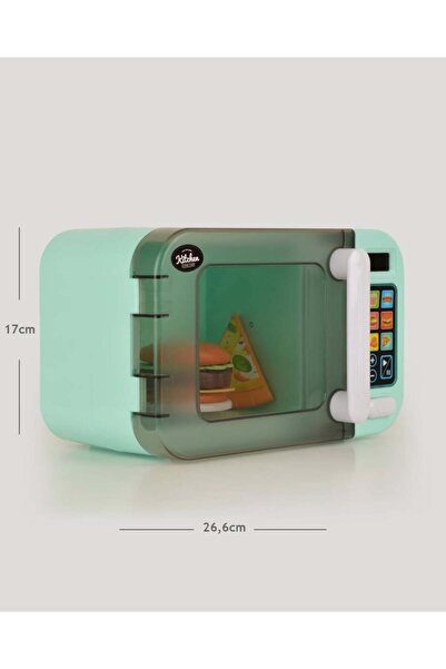 Tıfıl Toys Dokunmatik Ekranlı Işıklı ve Sesli Oyuncak Mikrodalga Fırın 30994