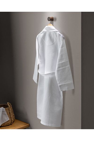 Madame Coco Halat de baie unisex Blois 100% bumbac - Alb - Colecție de lux