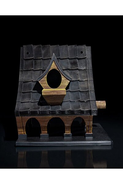 TuransoyCraft Antik Modern Lüx Kuş Evi Kuş Yuvası