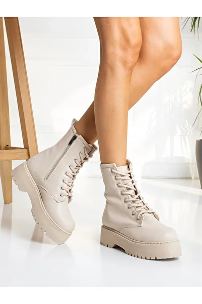 Scarpebutik Women's Leather Thin Fur Cold Waterproof Boots & Booties