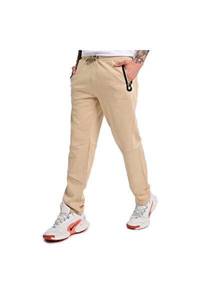 Sportive Zaragoza Erkek Bej Günlük Stil Eşofman Altı 24KE011-OAT