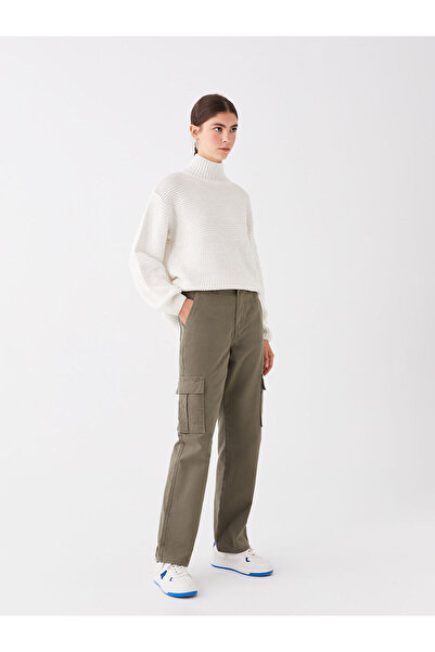 LC Waikiki LCW Casual Standart Fit Kadın Kargo Pantolon