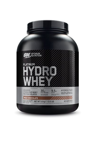 Optimum Nutrition Hydrowhey Chocolate Flavored 1.6kg 40 Serve High Speed Digestion Protein Powder