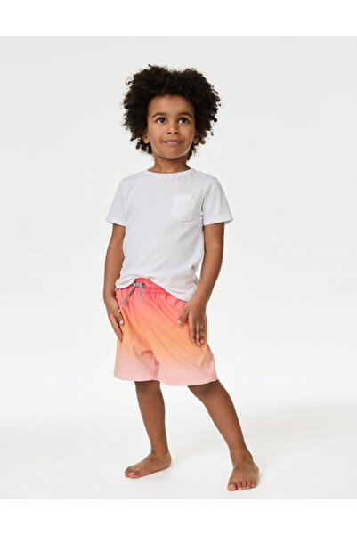 Marks & Spencer Desenli Deniz Şortu (2-8 Yaş)