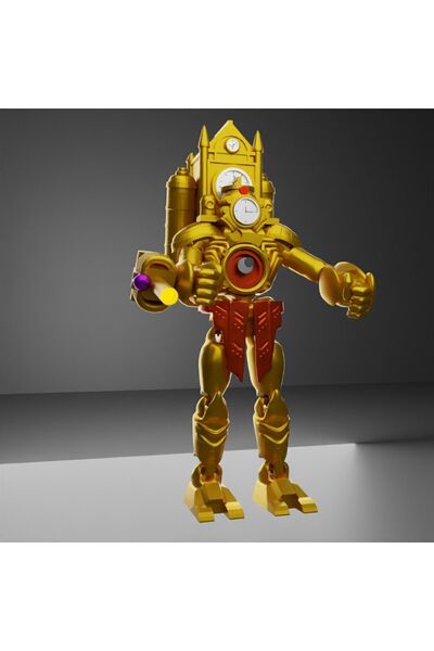 Genel Markalar SKIBIDI TOILET MULTIVERSE - TITAN CLOCKMAN ŞİBİLİ TUVALET TİTA...