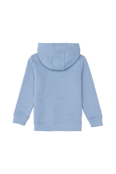 U.S. Polo Assn. Boy's Light Blue Basic Hooded Sweatshirt 50295161 -Vr003