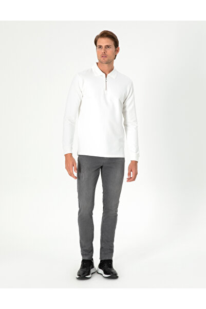 Pierre Cardin Ekru Regular Fit Sweatshirt 50296504-VR019