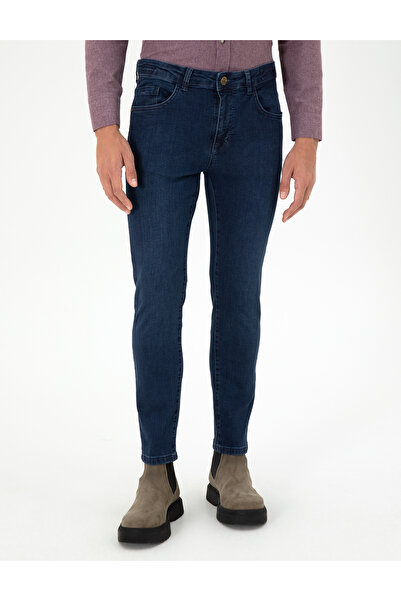 Pierre Cardin Lacivert Slim Fit Jean Pantolon 50295881-VR033