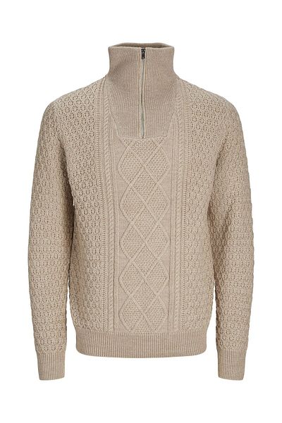 Jack & Jones Premium Strickpullover Einfarbig Strickpullover