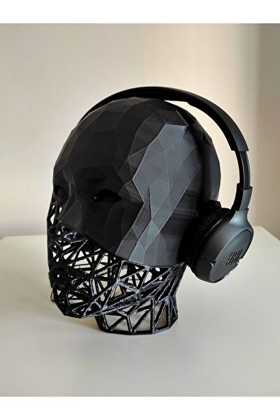 Nerva Design 3D حامل سماعة رأس مزخرف لسطح المكتب، حامل سماعة رأس بنمط فورونوي...