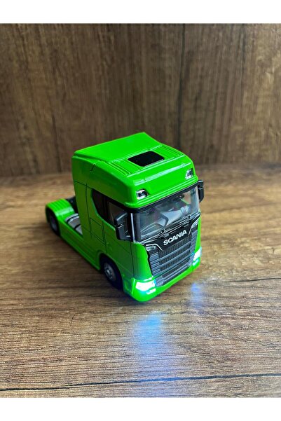 scntoys Sesli Işıklı Scania Tır R73O Oyuncak Tır Kafası Taşıyıcı  1/64 Oyunca...