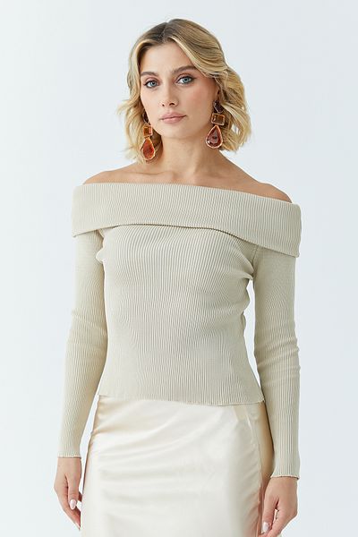 ModaPlaza Pulover de damă cu guler Madonna 5609