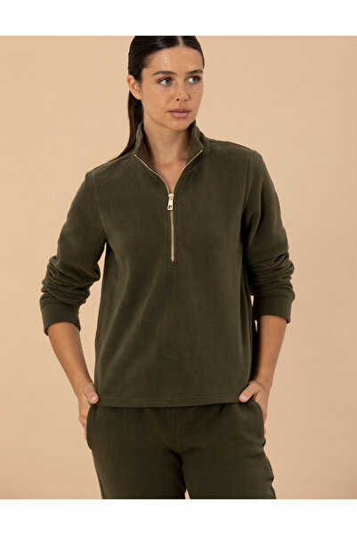 Pierre Cardin Brown Regular Fit Fleece Sweatshirt 50277724-VR238