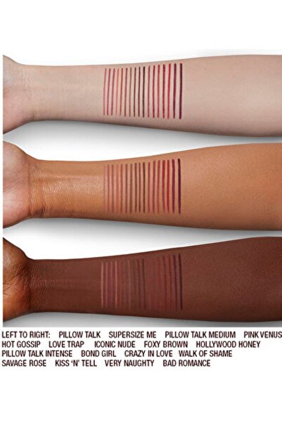 charlotte tilbury Lip Cheat Pillow Talk Lip Pencil  6 saat Dayanıklı 24 saat nemlendirme Hyaluronik Asit