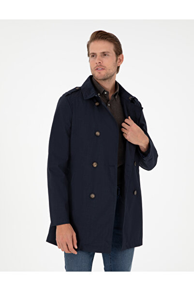 Pierre Cardin Navy Blue Coat 50296337-Vr033