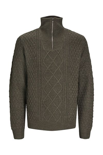 Jack & Jones Premium Strickpullover Einfarbig Strickpullover