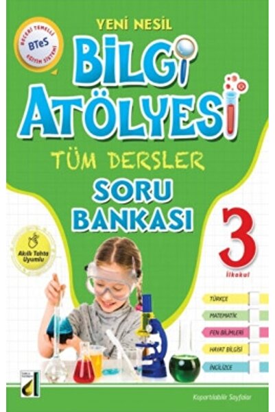 Damla Yayınları TÜM DERSLER 3 SORU YENİ NESİL BİLGİ ATÖLYESİ