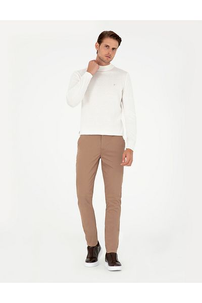 Pierre Cardin Βιζόν Slim Fit Basic Canvas Παντελόνι 50292522-vr052