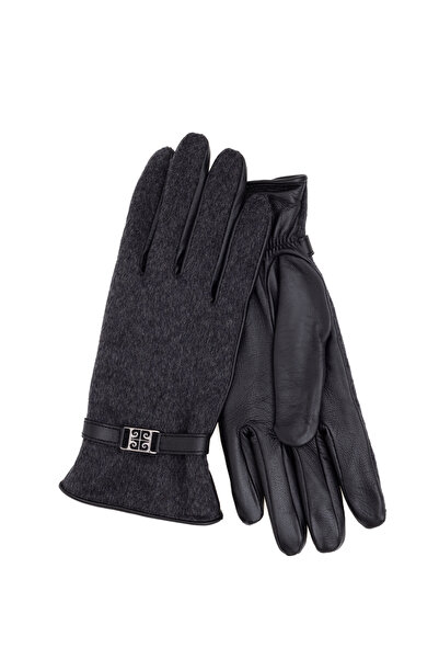 Pierre Cardin Antrasit Deri Eldiven 50301576-vr006