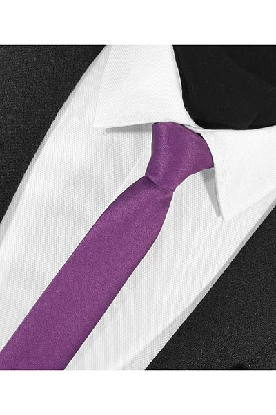 BLC Basic Line Co. مجموعة مناديل ربطة عنق رفيعة للغاية بعرض 4 سم - ضيقة