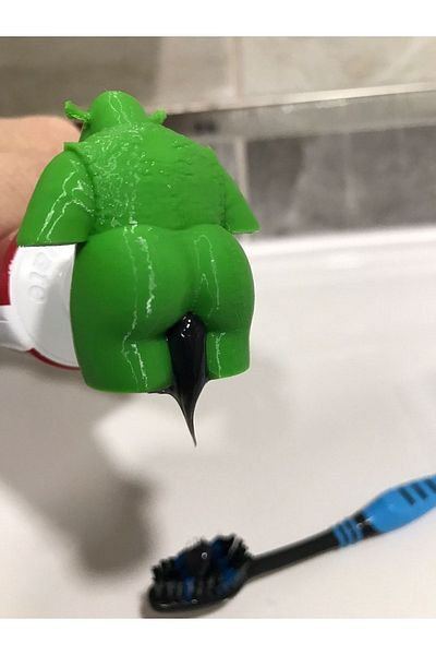 Root Made Shrek Toothpaste Cover - 2 Pieces