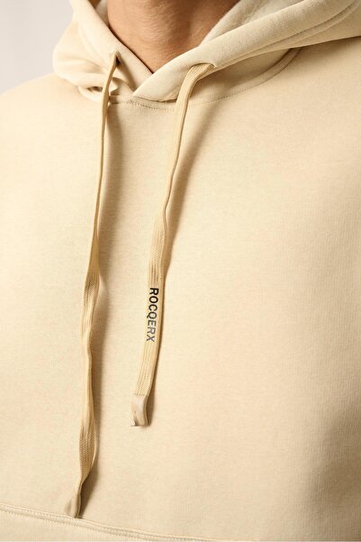 Rocqerx R-5841 Капюшон з вишивкою, три нитки, шардон, світло-сірий