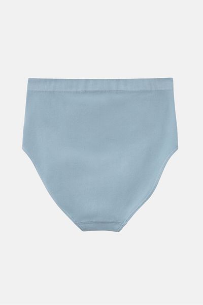 Tchibo Women Seamless High Waist Brief, Blue
