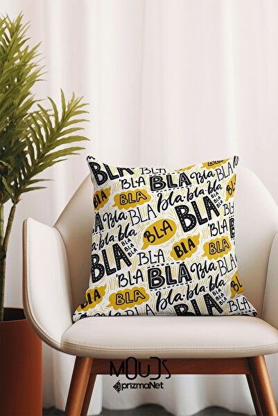 Moud's Двустранно принтирана калъфка за единична възглавница с шарка на пчела...